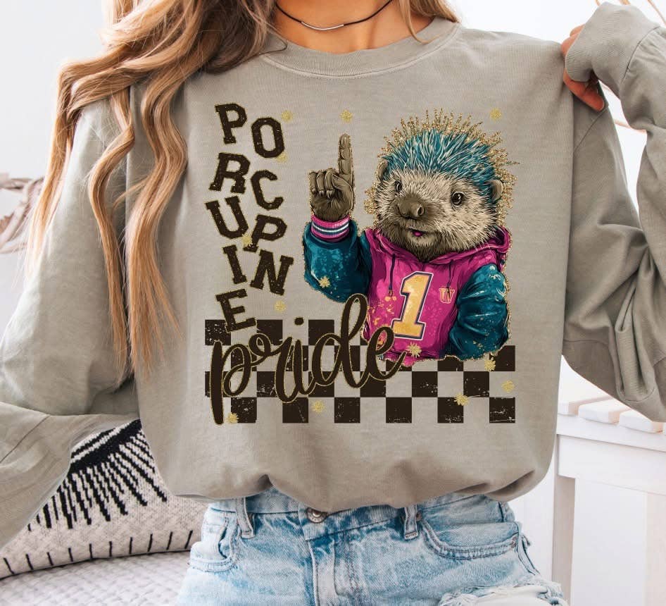 The Lyrical Spirit, LLC - Wholesale T-Shirt (Graphic) - Women's - School Spirit Mascot Pride Sandstone LS CC T-Shirt 22