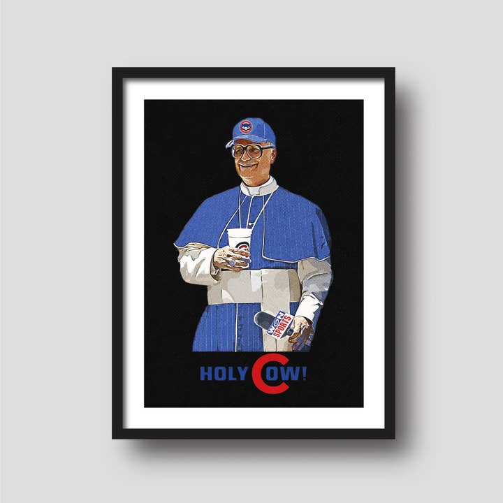 Chicago Pope Leo 11x14 Prints for wholesale by Black Angel Designs