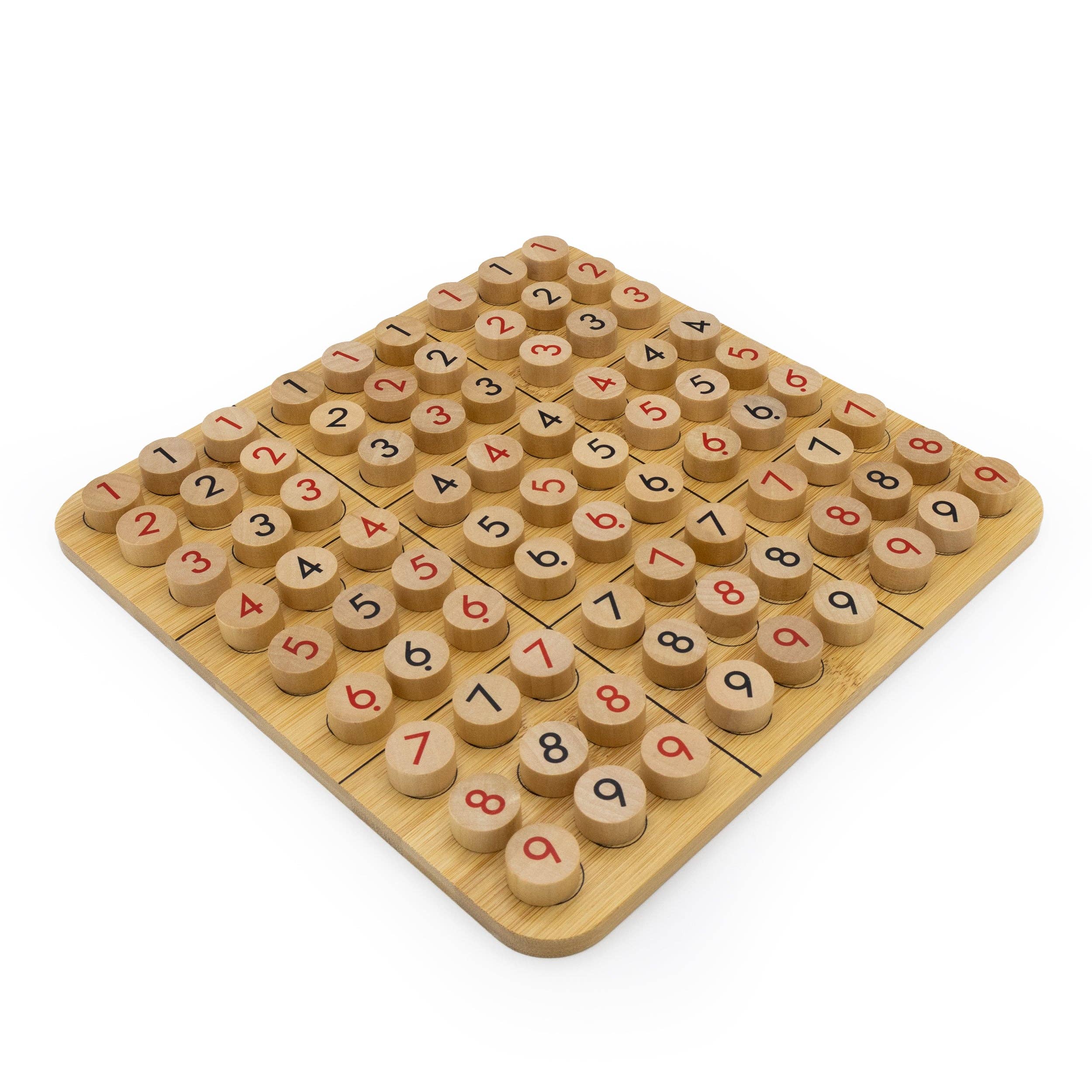 Robert Frederick Ltd – Engroshandel Brætspil – Bambus Solitaire og Sudoku Dobbelt Sæt - Fremstillet med Bæredygtige Materialer1