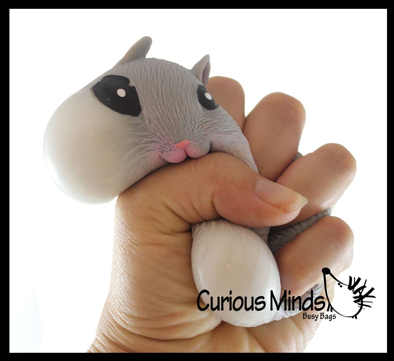 Curious Minds Toys - Wholesale Squishy Toy - Kids & Baby - Chunky Cheek Hamster Stretchy and Squeezy Toy - Soft Doh Fil4