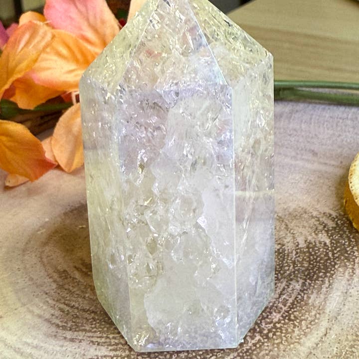 Aura Fire and Ice Tower - 6.5cm x 4cm - 112g and other Purchase wholesale acrylic ice rocks. Free returns & net 60 terms on Faire trending on Faire.