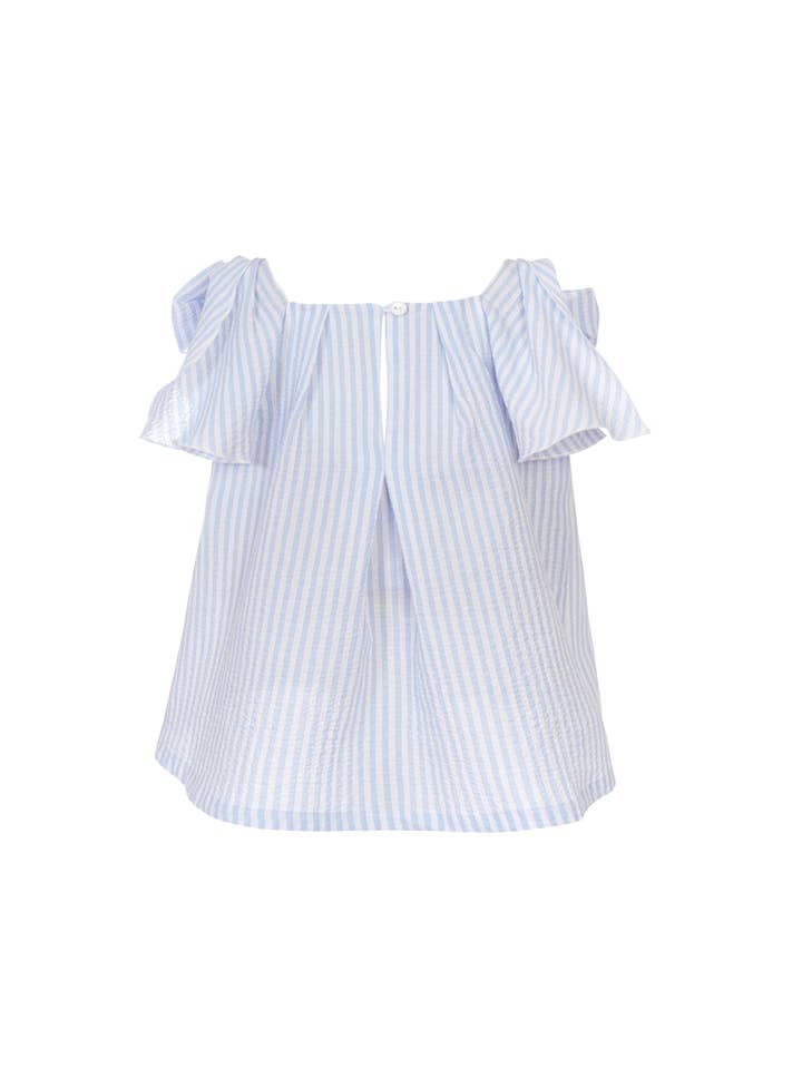 Balloon Chic – wholesale T-shirt - Barn – Ljusblå topp