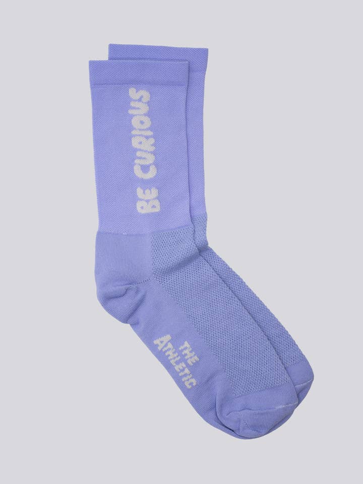 BE CURIOUS Socks for wholesale by The Athletic Community