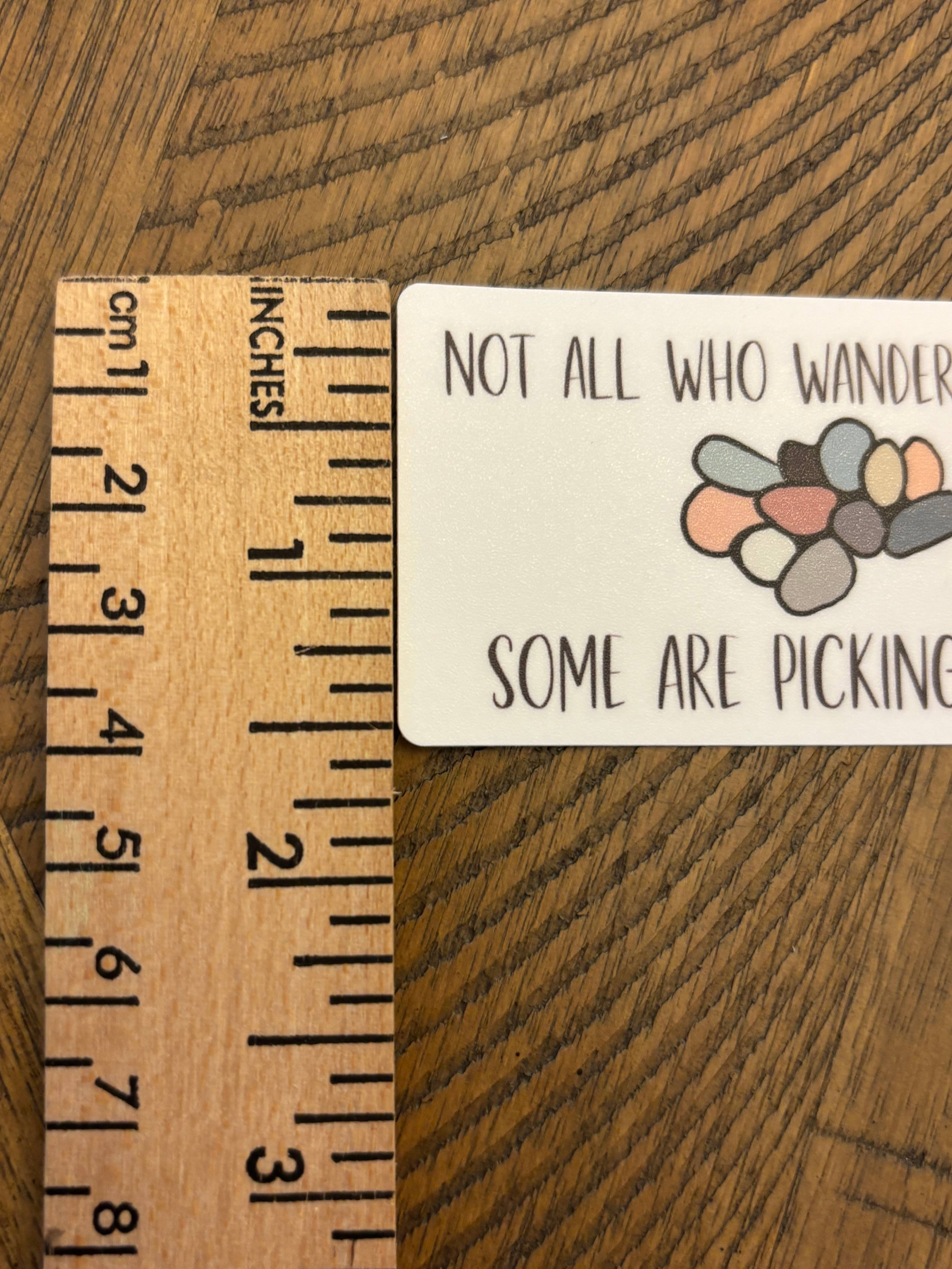 Love Grace & Hope – Engroshandel Klistermærke – Ikke alle, der vandrer, er fortabte vinylklistermærke1