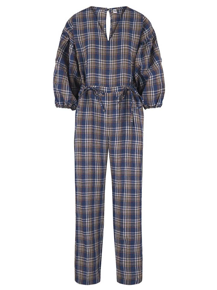 Jumpsuit met Tartan Klara voor wholesale door Numbat