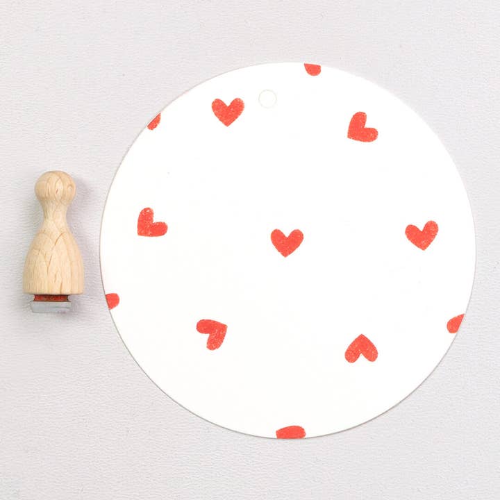 12x Stempel | Hjerte 3 mini for engroshandel hos Perlenfischer