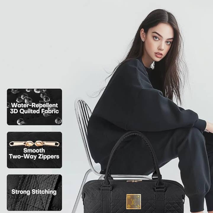 Embellish Your Life - Wholesale Weekender Bag - Women's - Upcycled Duffel Weekender Bag2