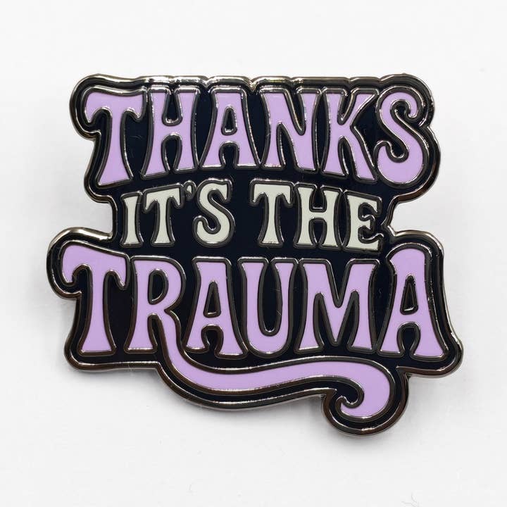 Merci, c'est l'émail du traumatisme. pour la vente par Shady Front