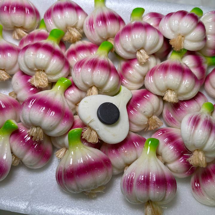 Magnets Market - Wholesale Magnet - Whole Garlic Kitchen Magnet2