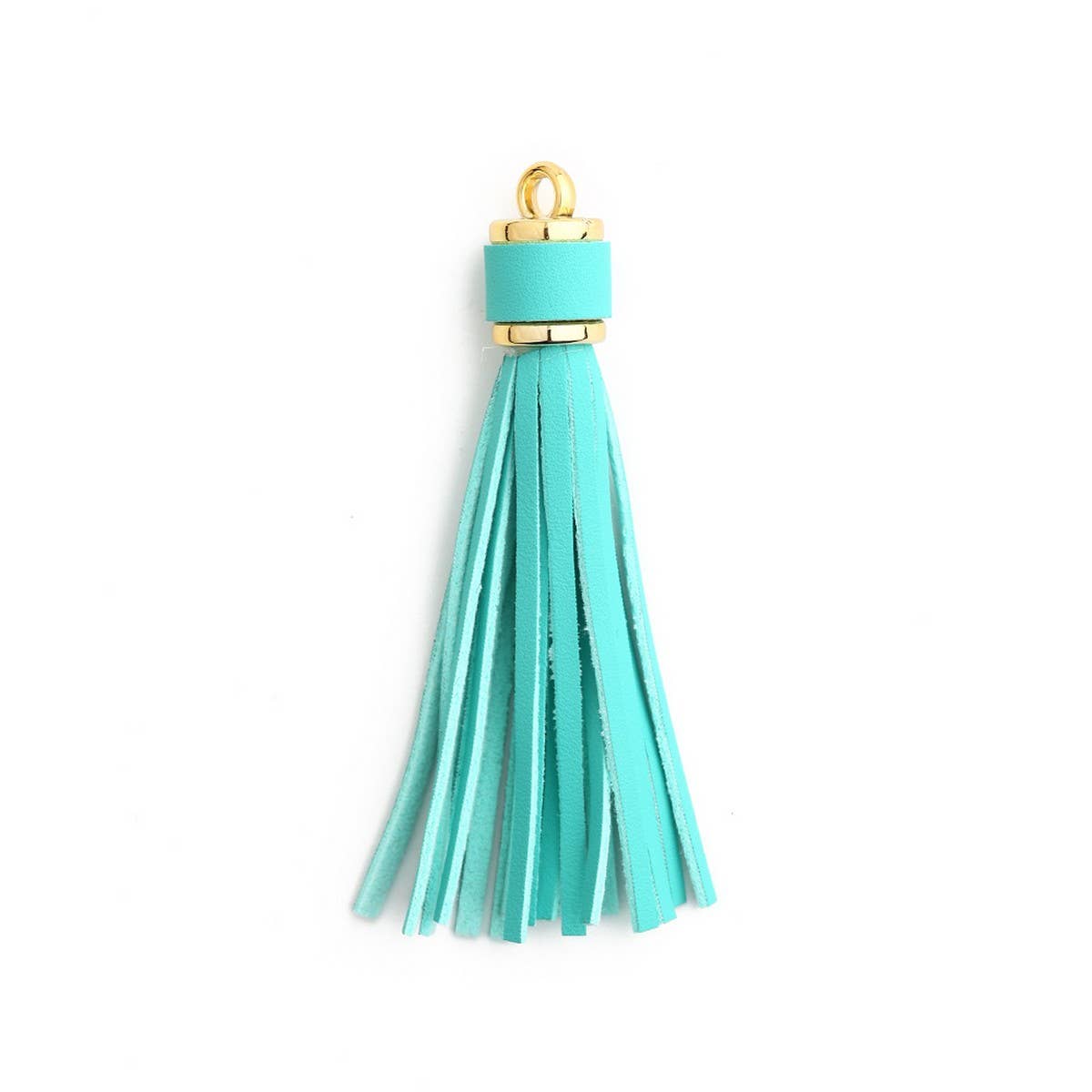 ACCITY - Wholesale Keychain - Unisex - Leather Fringe Keychain, PU Tassel Bag Charm_CWAB500713
