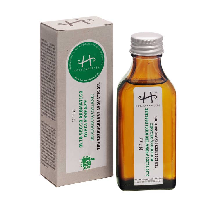 HerbSardinia srl - Vendita all'ingrosso Olio bagno/corpo - Olio Aromatico Dry Dieci Essenze Biologico