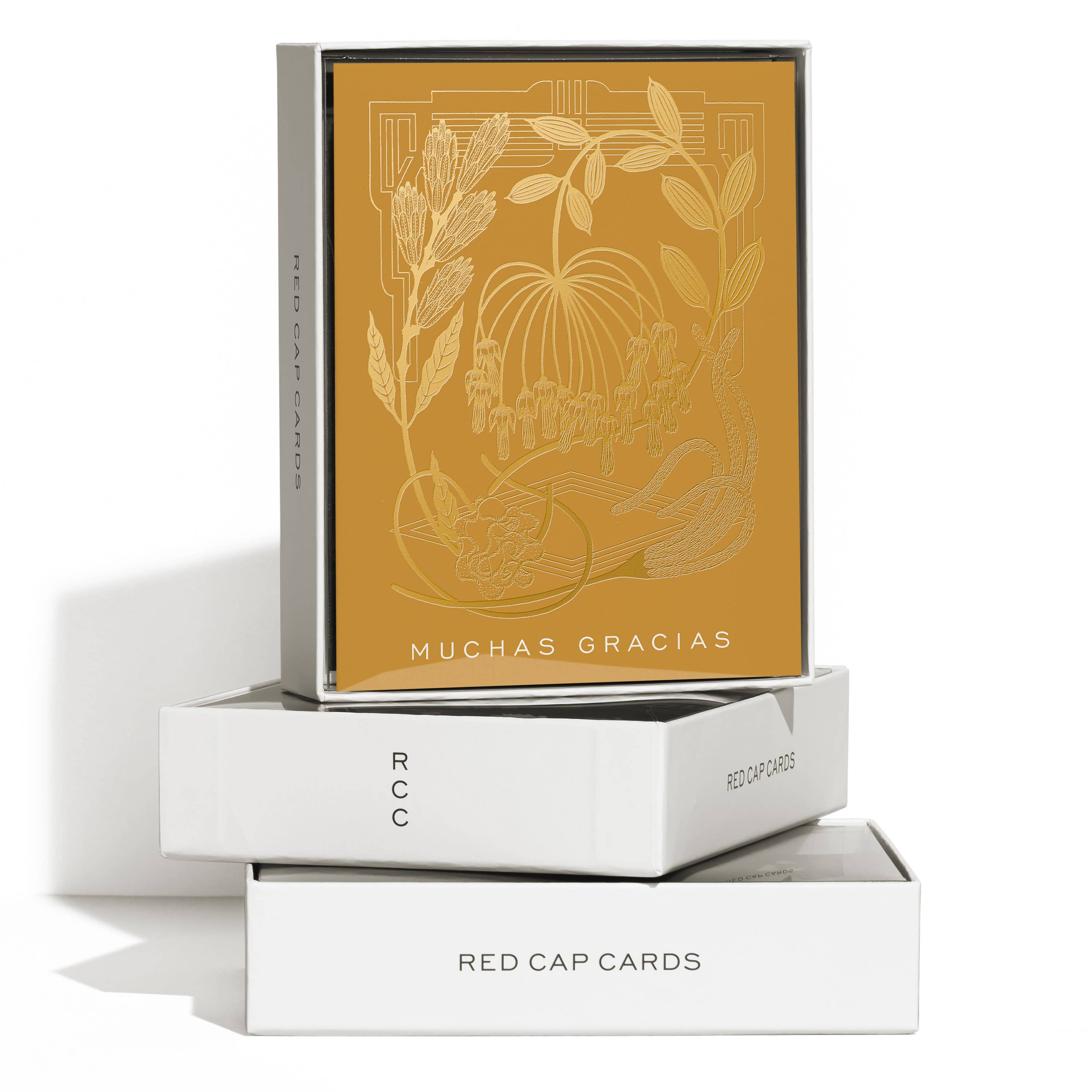 Red Cap Cards - Wholesale Thank You Card - Mustard thank you greeting card1