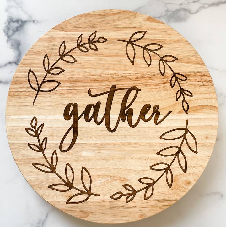Wood & Ash - Wholesale Lazy Susan - Gather Lazy Susan