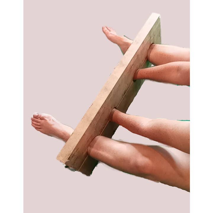 Mychaleyko - Vendita all'ingrosso Sex toy - Gugna di lusso in legno chiudibile a chiave (piede e polso)1