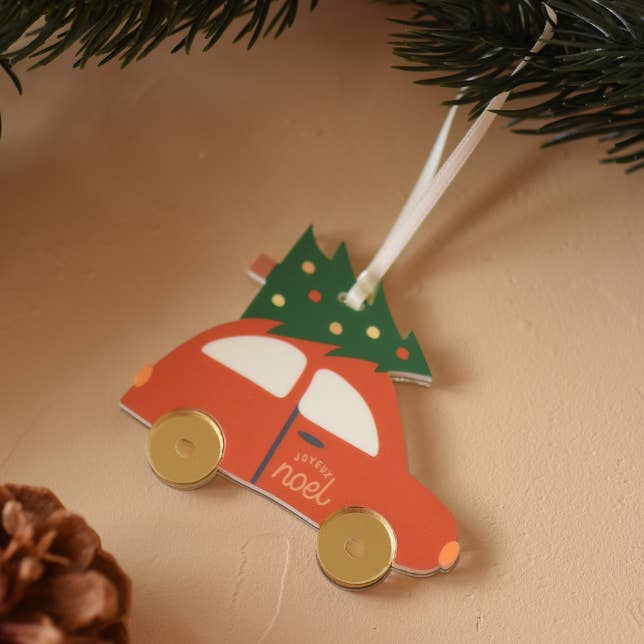 Decorazione natalizia personalizzata Auto per la vendita all'ingrosso da parte di Baubels