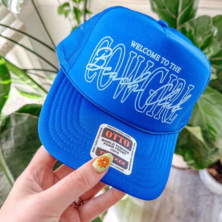 The Clandestine Underground - Wholesale Trucker Hat - Women's - Welcome to the Cowgirl Beach Club, Â Summer Trucker Hat