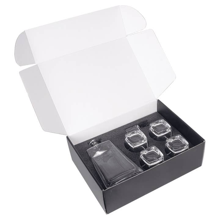 9th Letter Press - Wholesale Decanter - Custom Etched Tequila Decanter Gift Set3