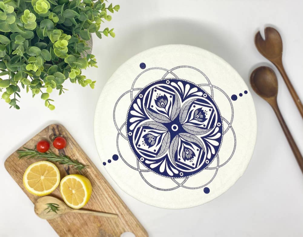 Your Green Kitchen - Wholesale Food Storage Wrap/Bag - Bowl cover Noliah "Vienna" XL, Eco friendly bowl cover/12.5"0