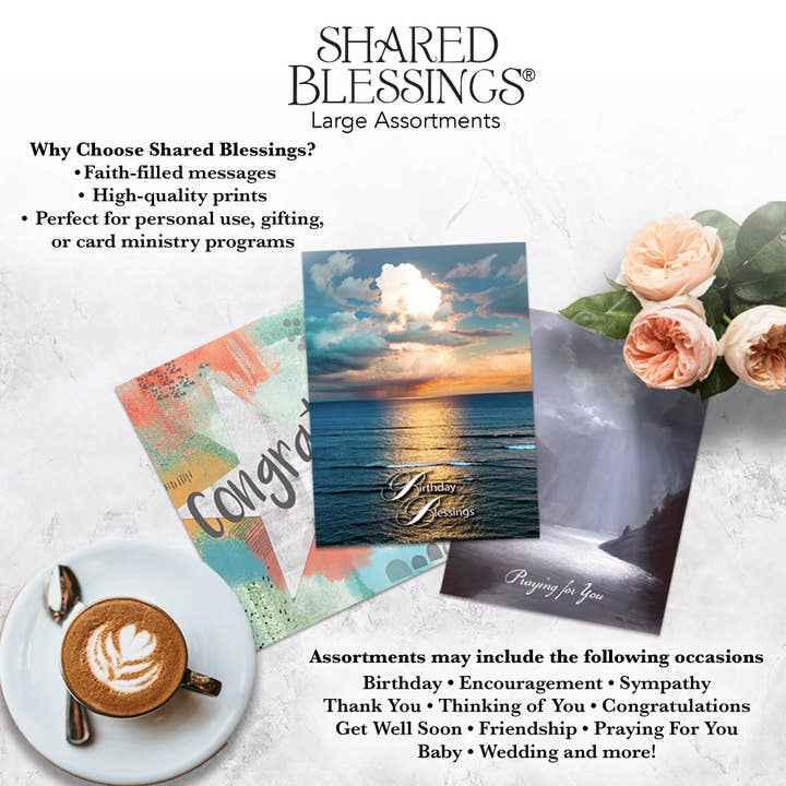 Crown Point Graphics - Wholesale Everyday Greeting Card - Value Assortment 2 All Occasion, Boxed Greeting Cards
