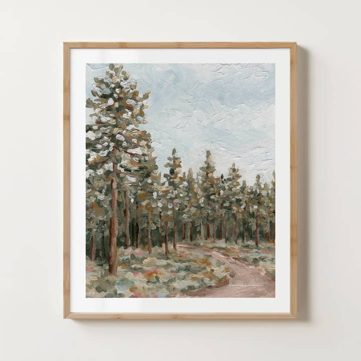 "Morning Stroll" Fine Art Print for wholesale by Hannah Weisner Art