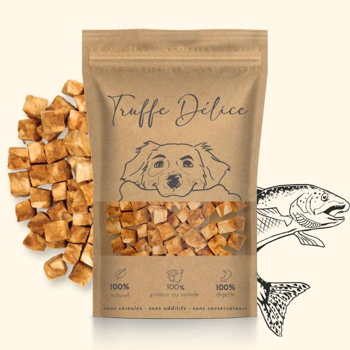 Truffe Délice - Wholesale Pet Treats - Dog - Salmon treats