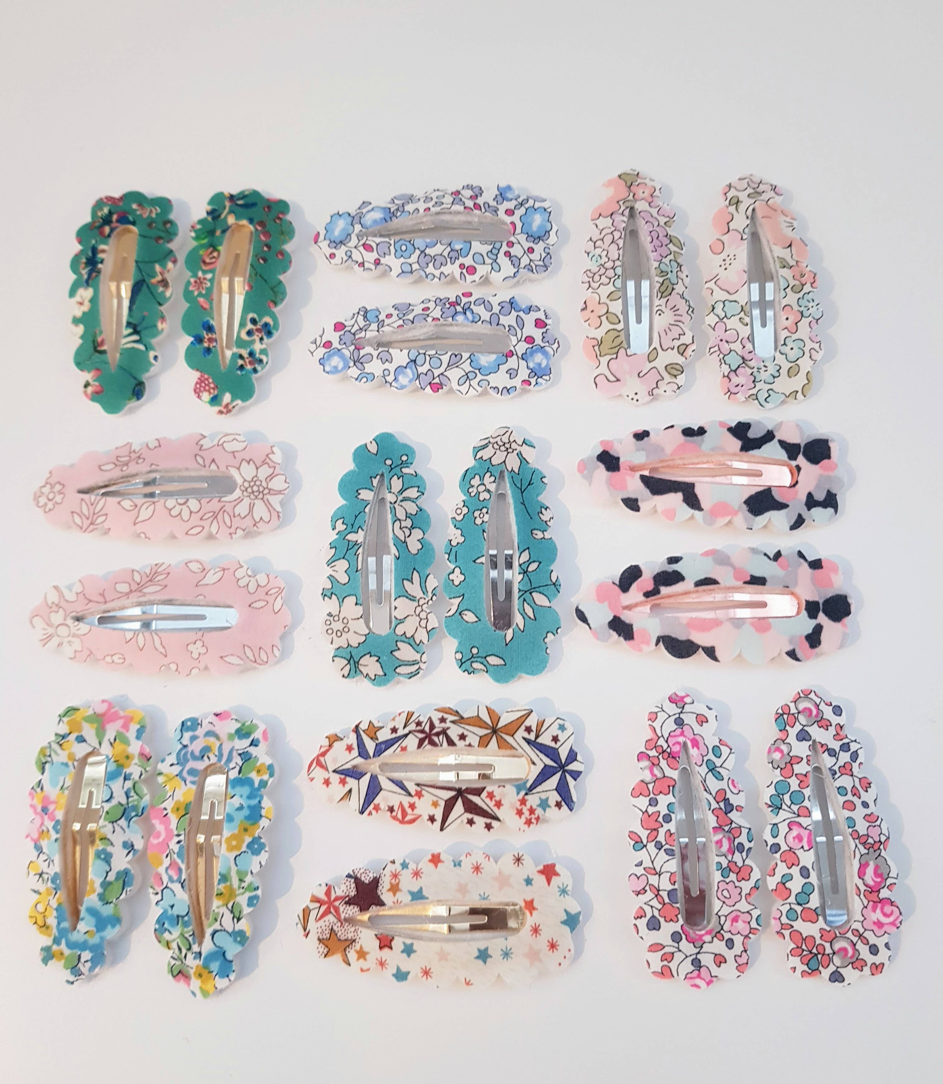 The Blossom Tree House - Wholesale Hair Clip - Kids - Liberty of London fabric hair clips2