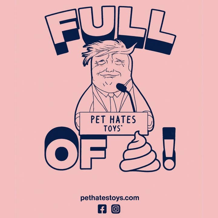 Pet Hates Toys - Wholesale Pet Poop Bag - Donald Trump Poo Bags3