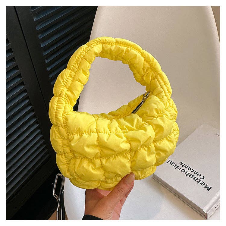 Dipped Shop – wholesale Shoulder bag – women's – Solid Color Cloud Bag Cute Mini Handbag DP684518