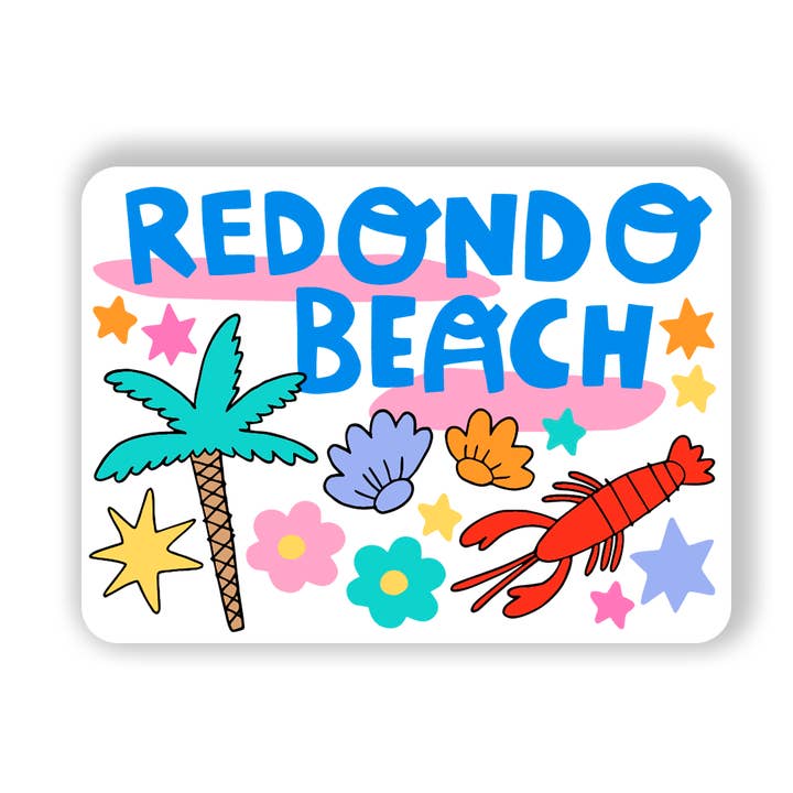 Redondo Beach Magnet (Palm Tree) for wholesale by LOLALA