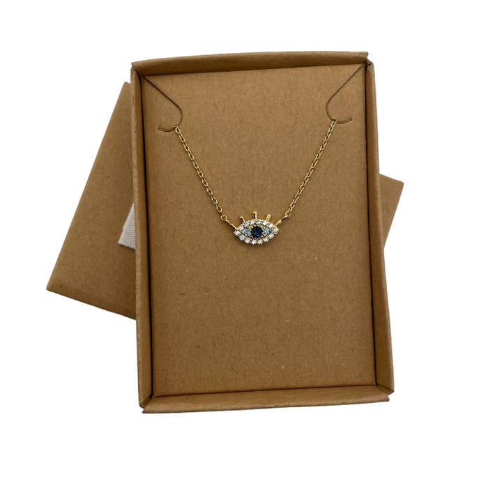 Sixton London - Wholesale Pendant/Charm Necklace - Sparkle Eye necklace