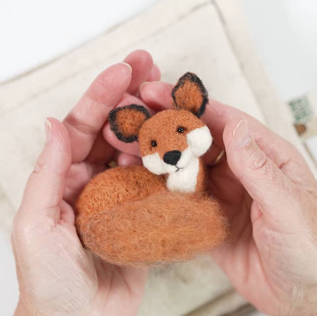 Bear Creek Felting - Venta al por mayor Kit de manualidades - Kit de fieltro Fox Needle 0