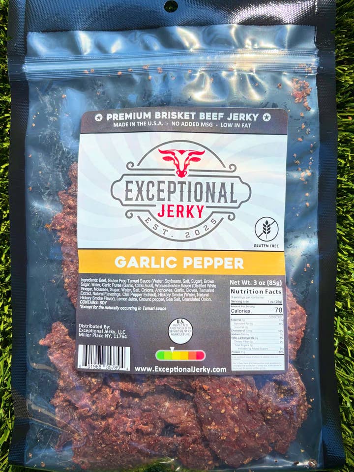 Garlic Pepper for wholesale by Exceptional Jerky LLC