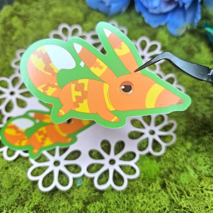 Floating Frogs - Wholesale Sticker - Party Pinatas Vinyl Stickers2