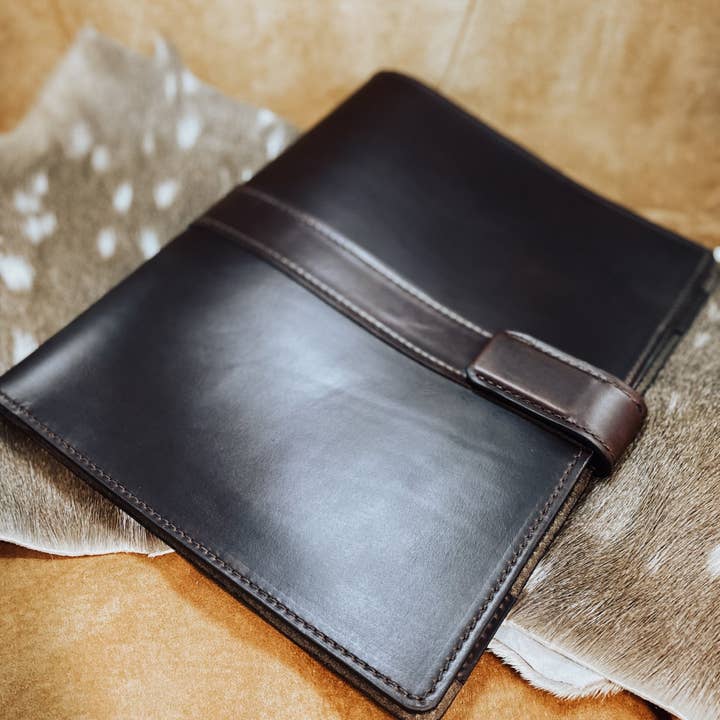 Padfolio for wholesale by Hooks Crafted Leather Co.