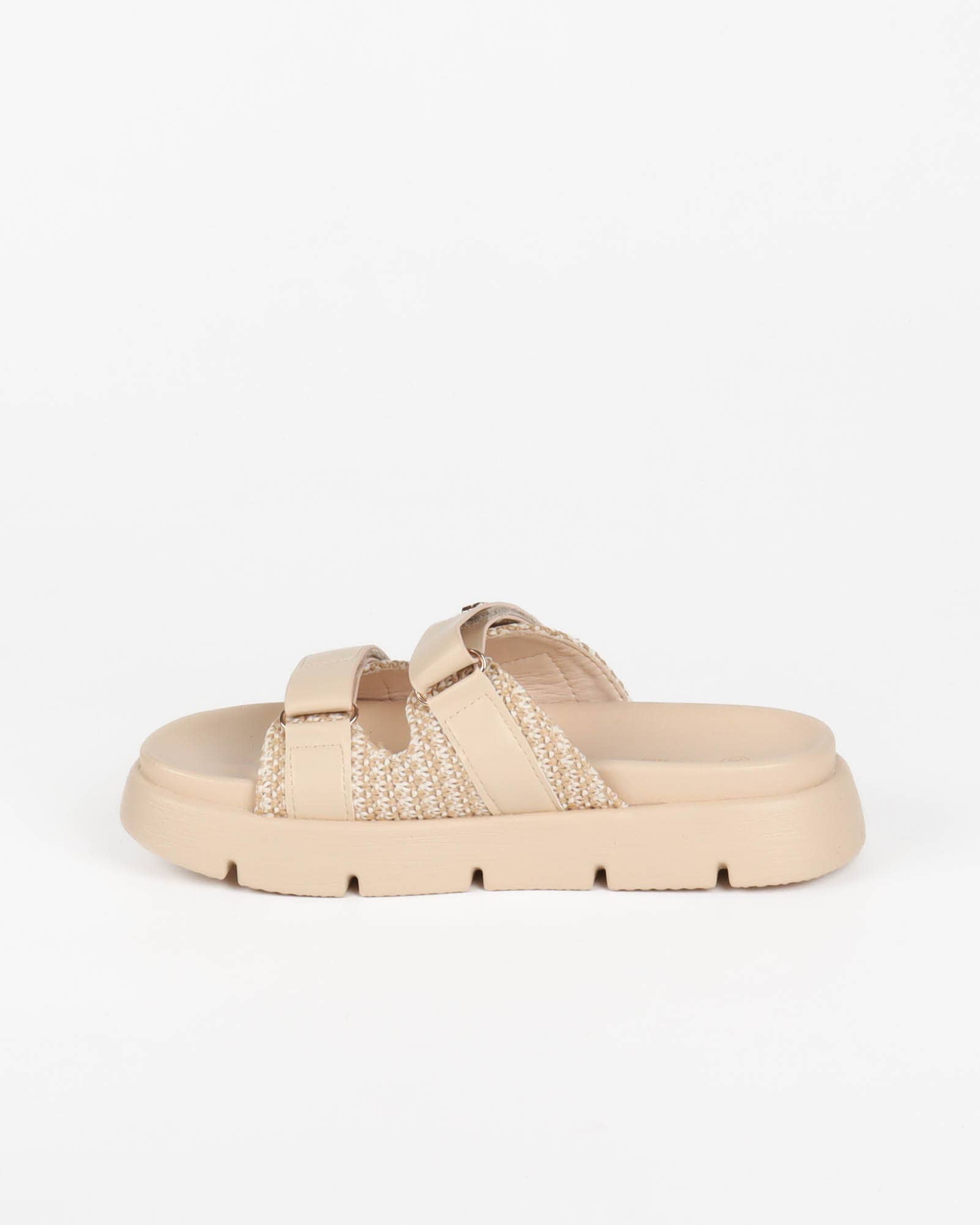 La Bottine Souriante - Wholesale Sandals - Women's - Women's Sandals with Velcro – Thick Sole and Braiding9