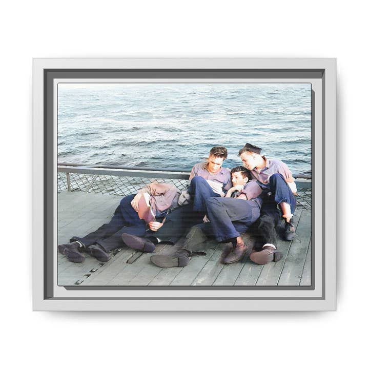 Walt & Pete - Wholesale Photograph - hommes 025 | Framed Vintage Photo - Matte Canvas2