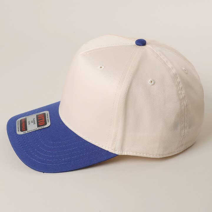 Fashion City - Wholesale Trucker hat – Unisex - Two-Tone 5 Panel Mid Profile Trucker Hat 2