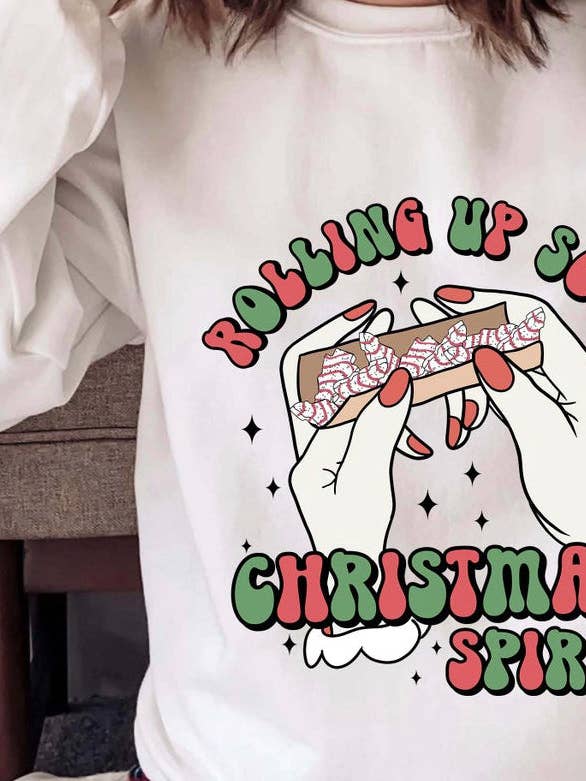 Rulla upp lite julstämning tröja & skjorta för wholesale av Trendy Threads Designs LLC