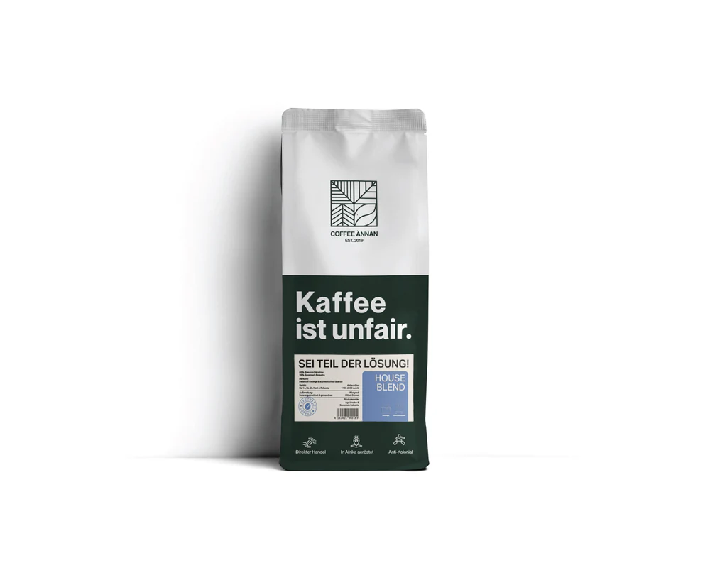 Coffee Annan - Vente Grains de café - House Blend (1000g)0
