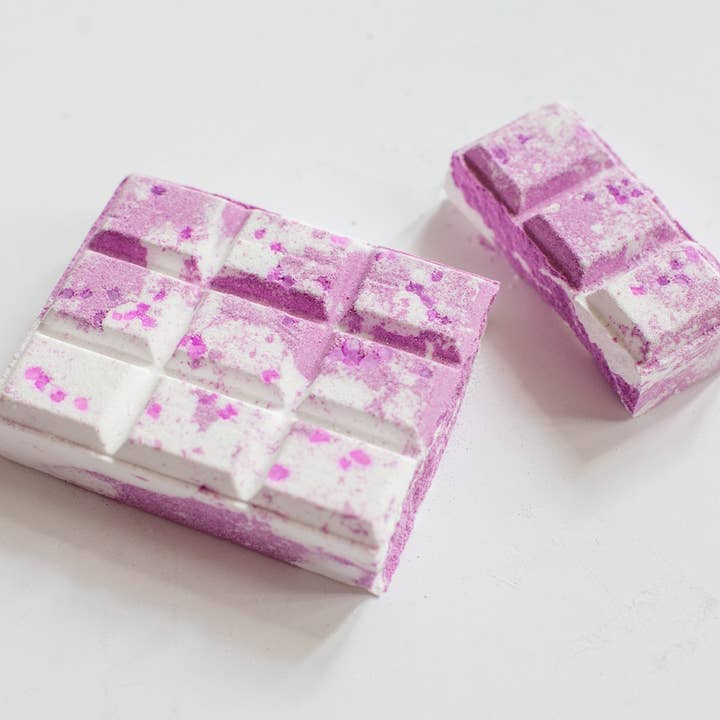 Ivy & Ash - Wholesale Bath Bomb/Fizz - Eucalyptus Bath Fizz Bar | Chocolate Bar Shaped Bath Bomb9