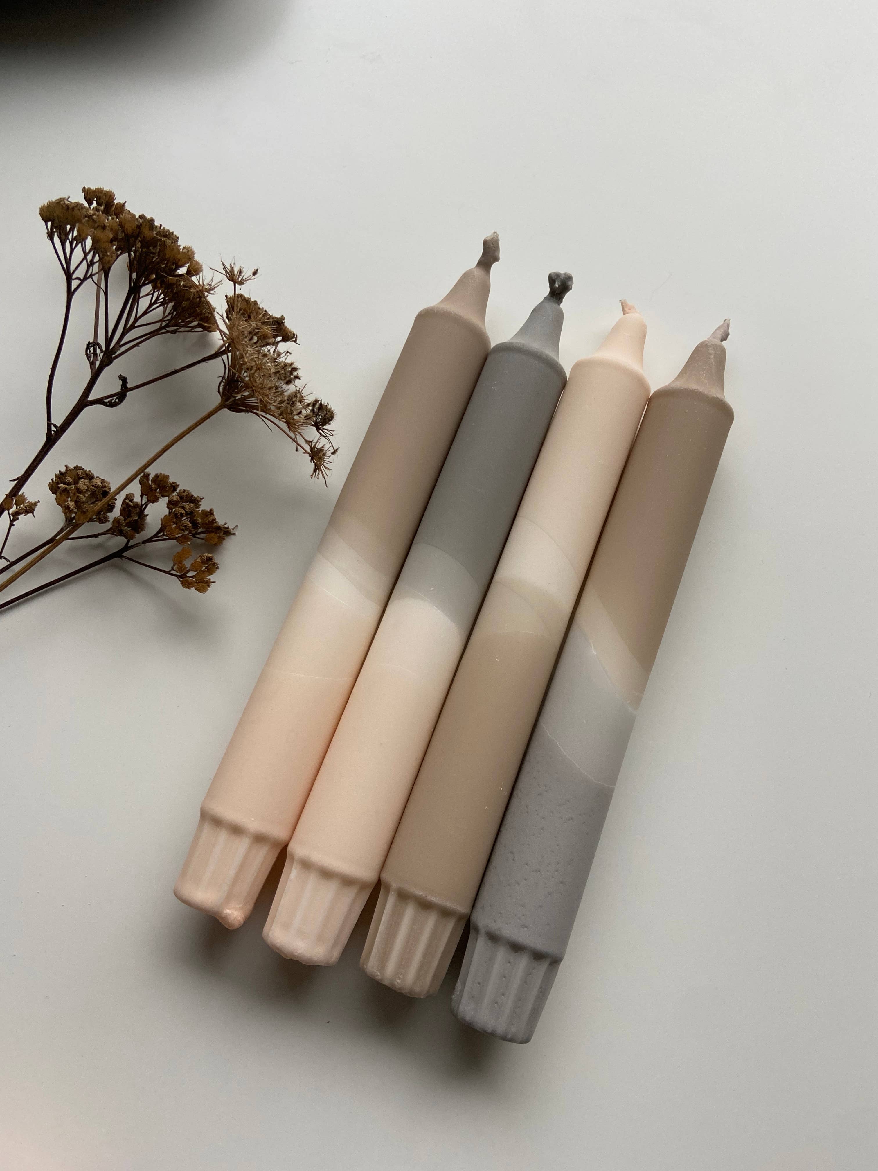 Miss Wildhorse - Wholesale Tapered Candle/Candlestick - Dip Dye Candle Nordic7