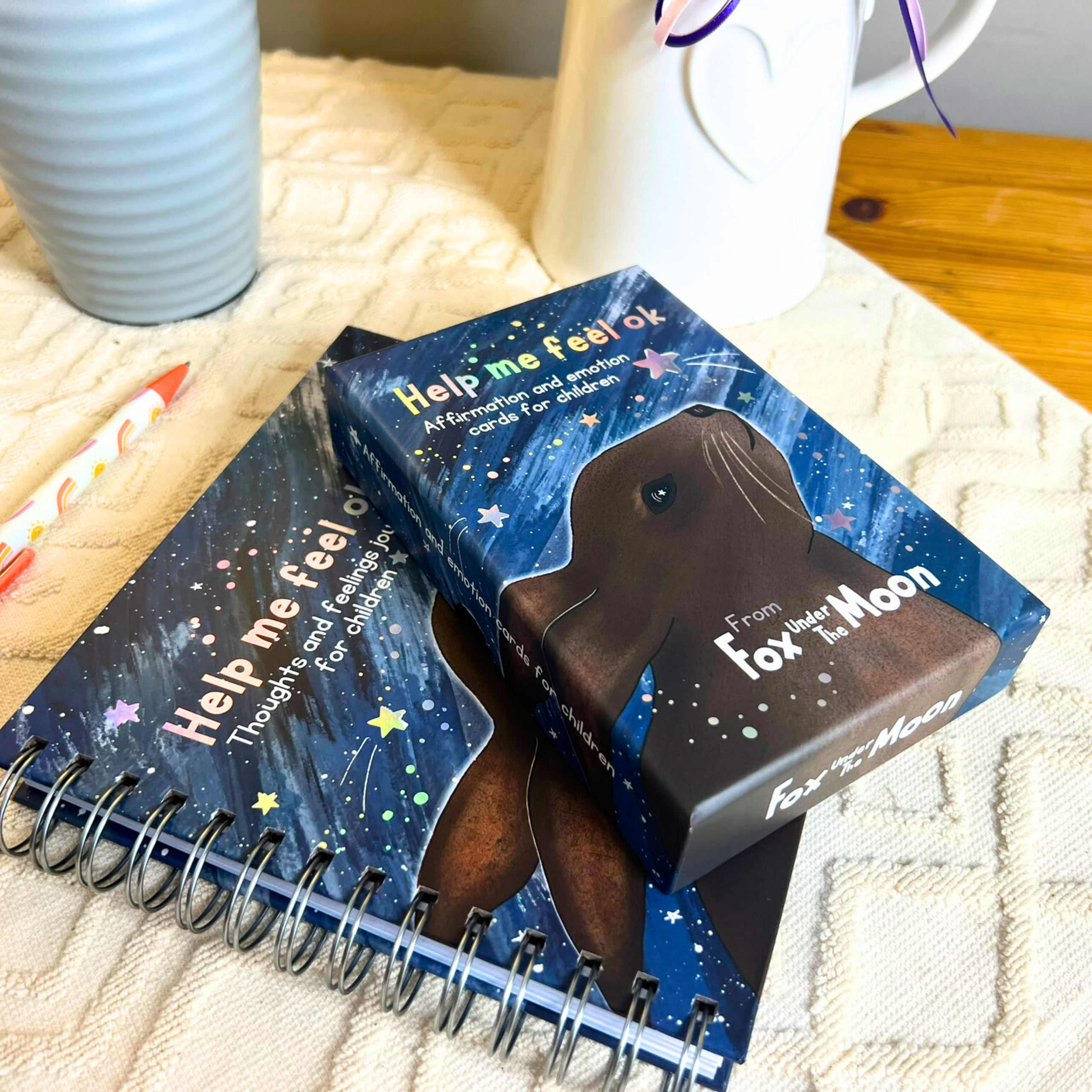 Fox Under The Moon - Wholesale Journal/Diary - Children's Journal for Feelings & Emotions6