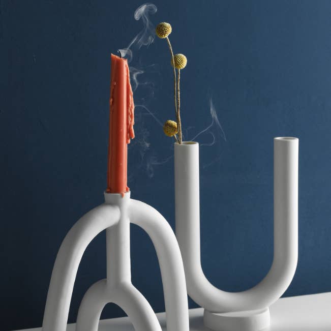 European Style Ceramic Candlestick for wholesale by IVORE.GROUP (We cover All Import duty)