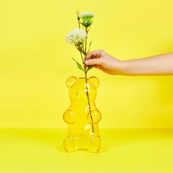 Balvi - Wholesale Vase - Vase,Yummy Bear,yellow,glass3