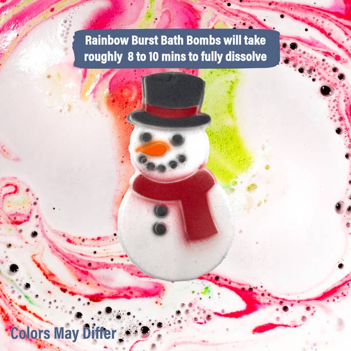 Luxiny Products - Luxurious Bath and Body - Wholesale Bath Bomb/Fizz - Christmas Best Seller | Snowman | Frosty | Bath Bomb