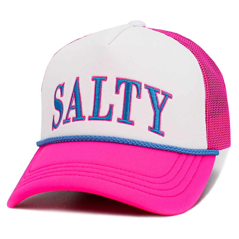 Sensibling Corp. - Wholesale Trucker Hat - Women's - SALTY Message Mesh Back Trucker Hat
10