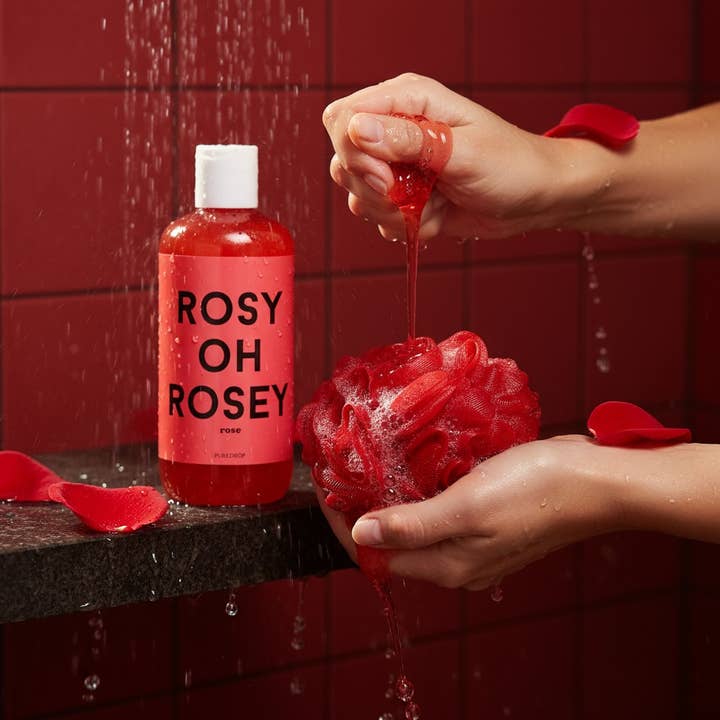 Rosy Oh Rosey Rose Shower Gel, Body Wash for wholesale by Pure Drop