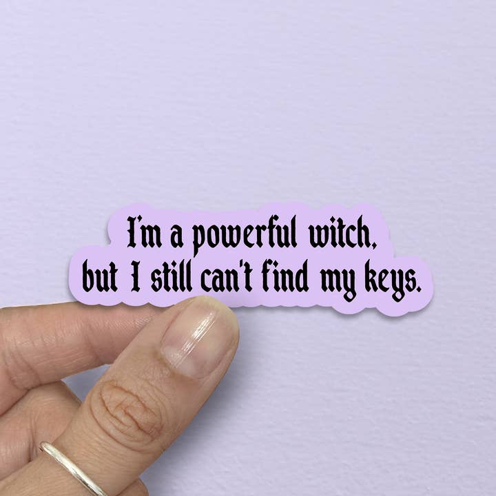 Powerful Witch Cannot Find Keys for wholesale by DoodleWitch