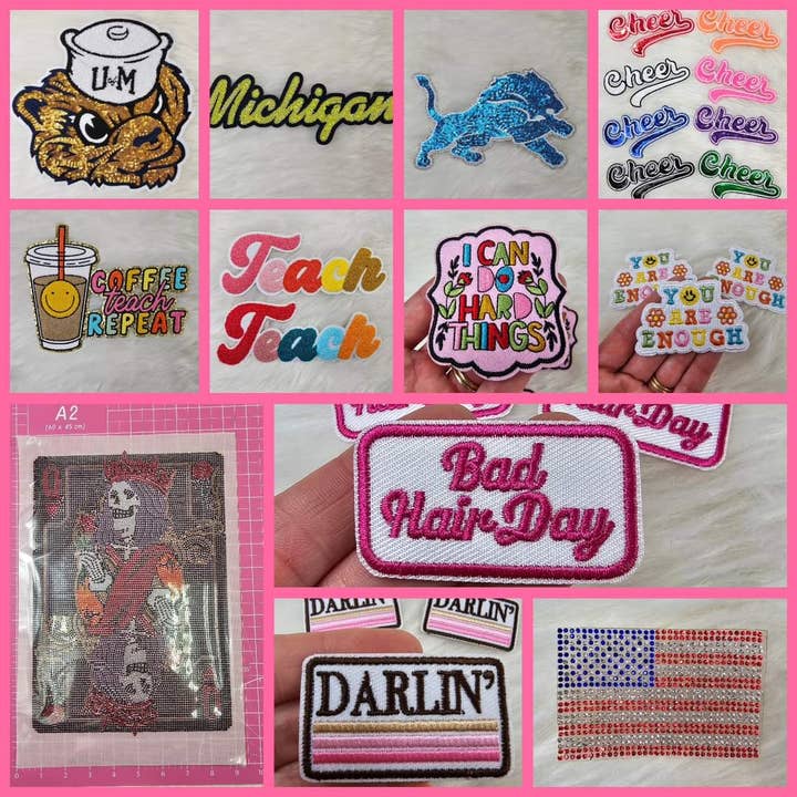 Scratch Decor - Wholesale Patch - Mystery Bundles of Small Hat Patches3