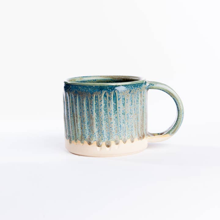 Caneca de barro vitrificado canriado por atacado de Avila Ceramics